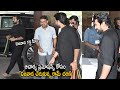 Ram Charan Exclusive Visuals At Hyderabad Airport Acharya Promotions Life Andhra Tv