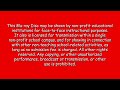 Scholastic S Alternate FBI Warning Screens For Blu Ray Discs