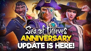 Sea of Thieves - Anniversary Patch Live with MixelPlx - Part 2