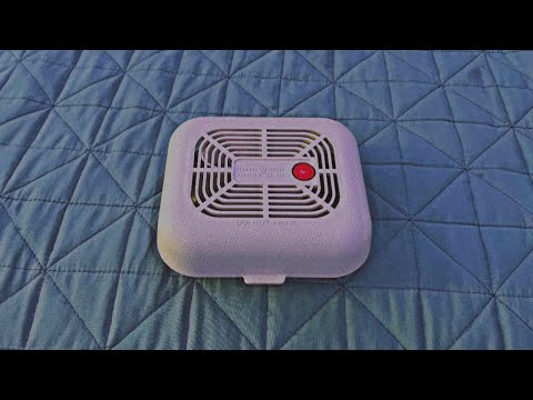 GE Home Sentry 8201-401C Smoke Detector Demo