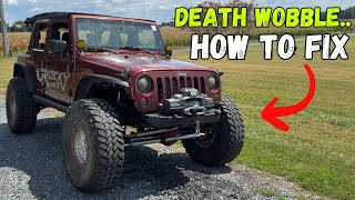 DEATH WOBBLE - HOW TO DIAGNOSE & FIX IT!
