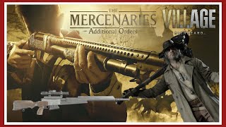 【バイオ8】スナイパー縛り+ハイゼンベルク「THE MERCENARIES-Additional Orders-」スコアアタックするぜ！【おまけ】