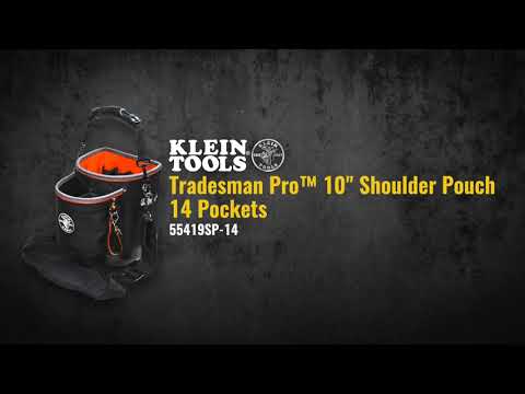 Tool Bag, Tradesman Pro™ Shoulder Pouch, 14 Pockets, 10-Inch (55419SP14)