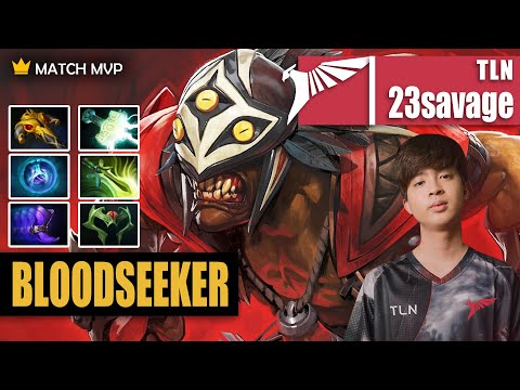 Bloodseeker Safelane | TLN.23savage | BLOODSEEKER CARRY JUST TOO STRONG | 7.31d Gameplay Highlights