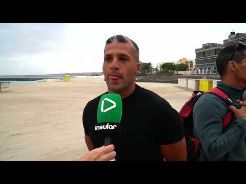 Día Mundial de la Prevención del Ahogamiento celebrado en la playa de Los Pozos