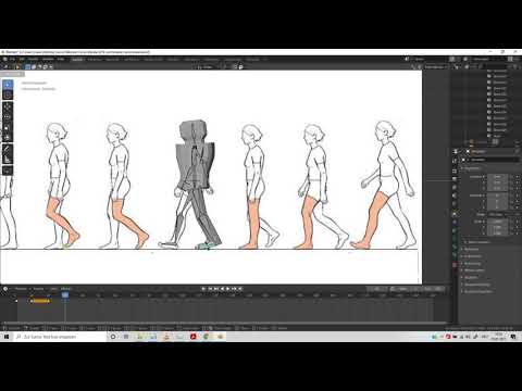Blender 017: Manichino 04 (Animation)