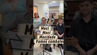 Moci moci mocidade, vamos combater, que lindo esse hino assim #gizelegranado #acordeonccb
