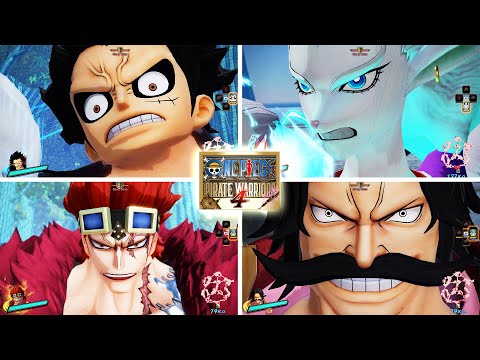 One Piece Pirate Warriors 4 - All Transformations / All Awakenings / All Characters