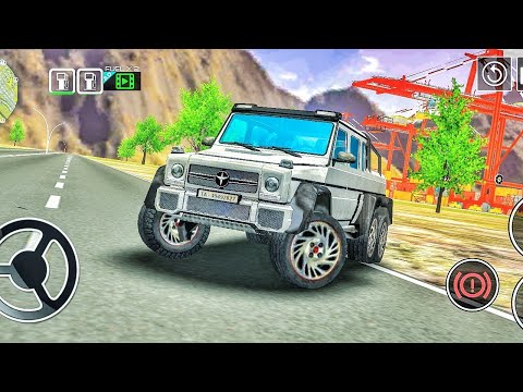 G-WAGON 6x6 Offroad truck driving sim 2020 | Car games android gameplay - Driving Simulator Games