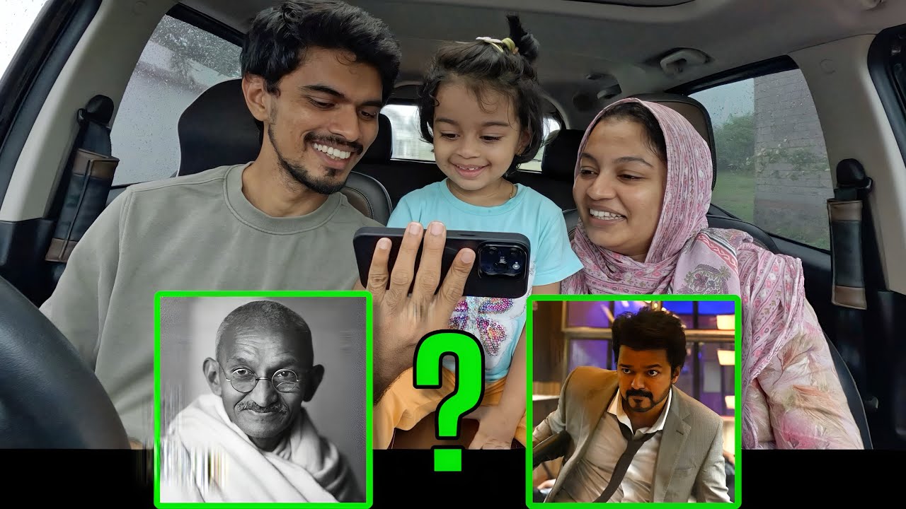Asking AYRA who is GANDHI..? VIJAY vs OG GANDHI THATHA..😅