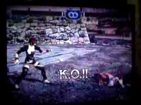 Steve vs Steve in Soul Calibur 2