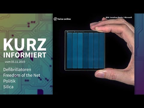 Defibrillatoren, Freedom of the Net, Politik, Silica | Kurz informiert vom 05.11.2019