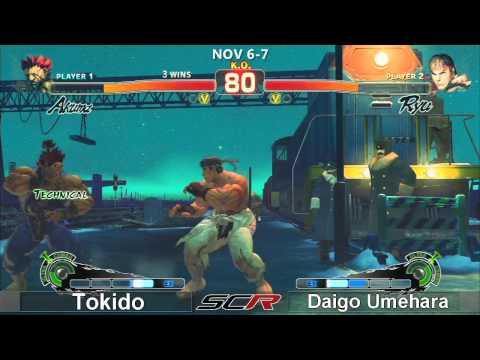 Socal Regionals 2010 - SSF4 Top 8 - Losers  -  Tokido vs Daigo Umehara