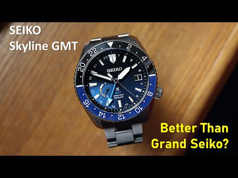 When Does SEIKO Outclass GRAND SEIKO? Review of the Skyline (SNR049) GMT