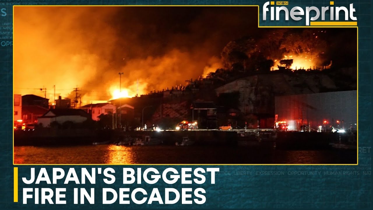 Japan: Massive Blaze Ravages 170 Buildings, Kills One | Fineprint | Wion