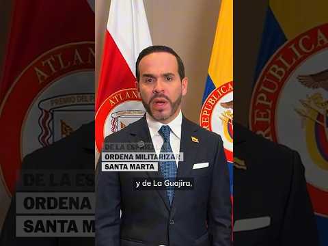 Abelardo de la ESPRIELLA ordena MILITARIZAR SANTA MARTA #shorts