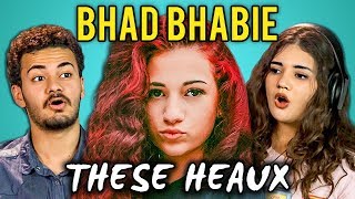 COLLEGE KIDS REACT TO BHAD BHABIE - THESE HEAUX (CASH ME OUSSIDE GIRL)