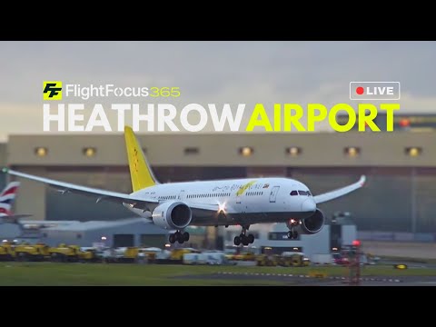 Heathrow Airport Live - Wednesday 15th May 2024