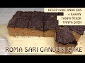 RESEP CAKE 4 BAHAN DARI ROMA SARI GANDUM RESEP KUE ANAK KOS TANPA MIXER TANPA OVEN