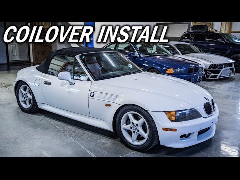 BMW Z3 Coilover Suspension Install