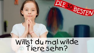 🙏🏼 Willst du mal wilde Tiere sehn? - Yoga Bewegungslieder für Kinder || Kinderlieder