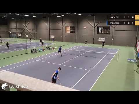 2024 FIR RACKETLON WORLD CHAMPIONSHIPS SEMI FINAL JAKS/HOU VS RAD/WIESS