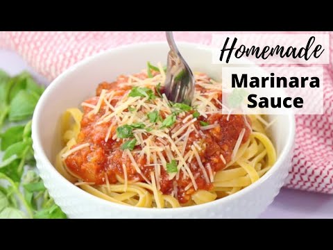 Homemade Marinara Sauce Recipe - The Carefree Kitchen