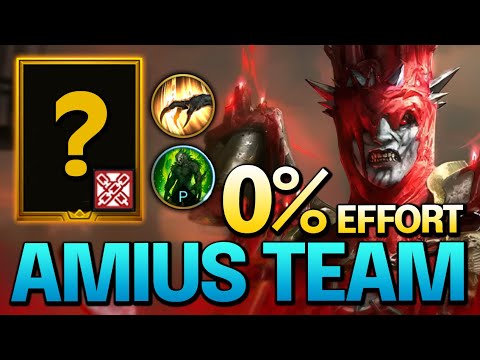 THIS CHAMPION MAKES AMIUS A JOKE! Easy Cursed City Boss Team - Raid Shadow Legends