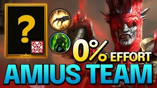 THIS CHAMPION MAKES AMIUS A JOKE! Easy Cursed City Boss Team - Raid Shadow Legends