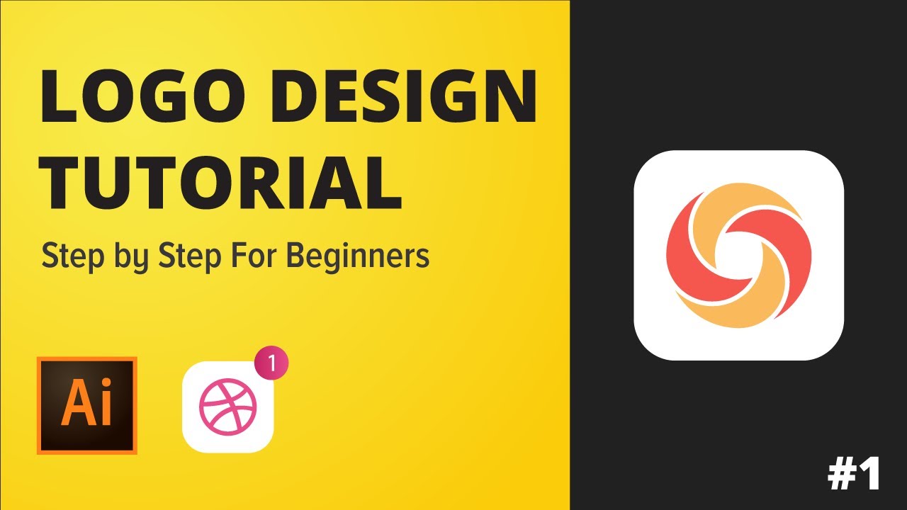 How To Design Logo Step by Step ( + Dribbble invite )