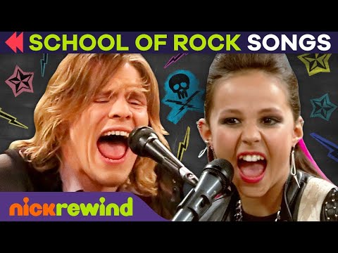 EVERY Song Ever from "School of Rock" 🎵 (ft. Originals & Covers) | NickRewind