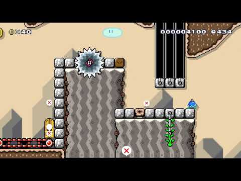 【4-3】• Quarry Quarrel by Sypher 🍄 Super Mario Maker 2 ✹Switch✹ #bdx