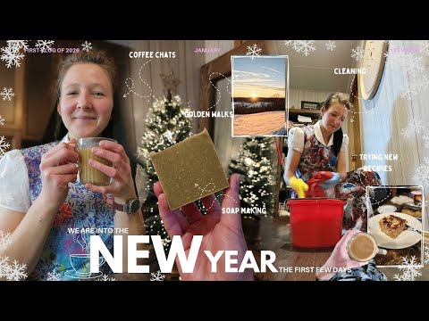the first few days of the new year | coffee chats, projects etc...