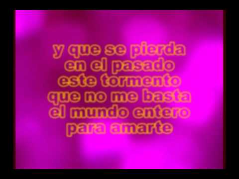 ALEJANDRO FERNANDEZ - SI TU SUPIERAS - KARAOKE