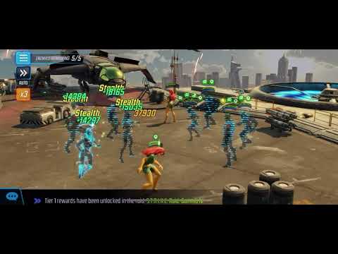 Cyclops 8.3 blitz match. Marvel strike force, woooow!!!