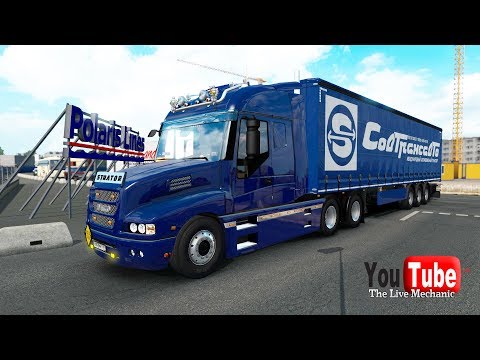 Beyond the Baltic Sea [ETS 2] Iveco Strator - Helsinki - Sovtransavto (Combo Pack)