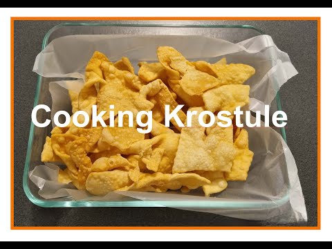 Krostule : A simple recipe