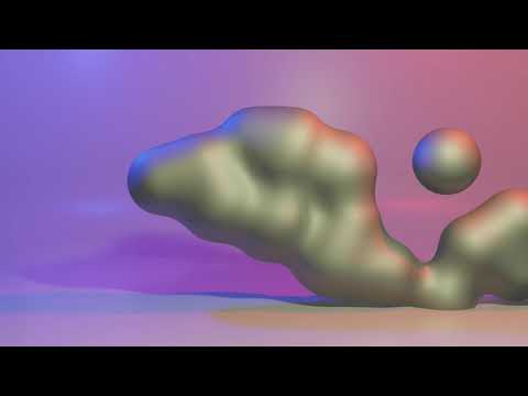 #42A Blender 2.8 Metaball Flow - Nodes Procedure