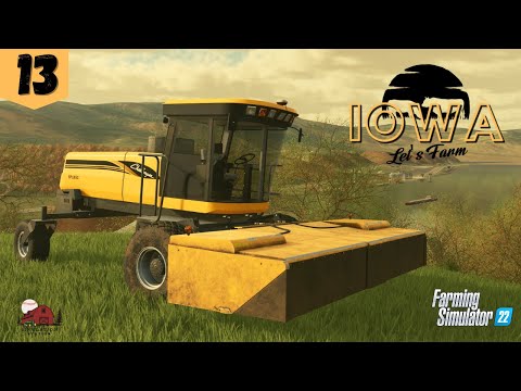 MAKING HAY WHILE THE SUN SHINES!! | Let’s Farm, IOWA | UMRV | Ep. 13