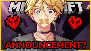 I CAN'T TELL YOU SOMETHING UNTIL I BEAT MINECRAFT...【NIJISANJI EN | Yu Q. Wilson】