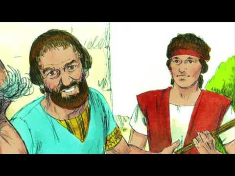 Children's Daily Bible, David Plays Harp for Saul, Apr 27 #2FishTalks