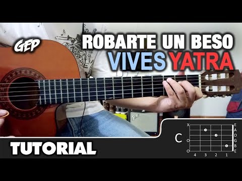 Como tocar "Robarte un Beso" de Carlos Vives, Sebastian Yatra en Guitarra - Tutorial (HD) ACORDES