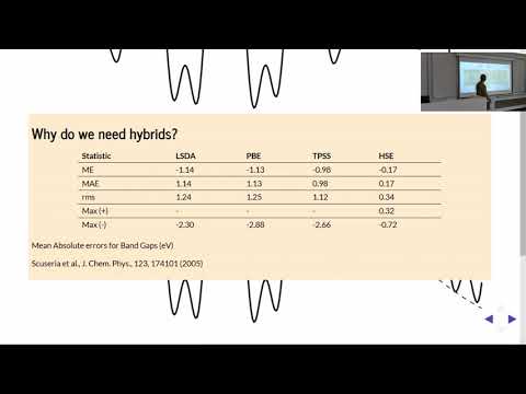 Introduction to CP2K (5/7) - Hybrid Functionals, ADMM (Matt Watkins)