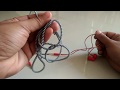 Spiral wire protector for breaking earphones