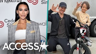 Naya Rivera & Ryan Dorsey’s Son Josey Rides A Bike For First Time video