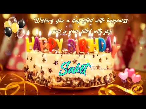 Happy Birthday Saket 🎉🎂