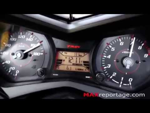 2015 Yamaha T-MAX 530 acceleration 0-170 km/h