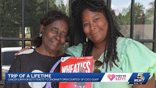 Woman battling breast cancer meets Coco Gauff at the Cincinnati Open