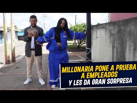 Millonaria pone a prueba honestidad  de sus empleados | Millonaria califica honestidad de empleados