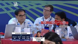 Kagiso Rabada IPL 2022 Mega Auction